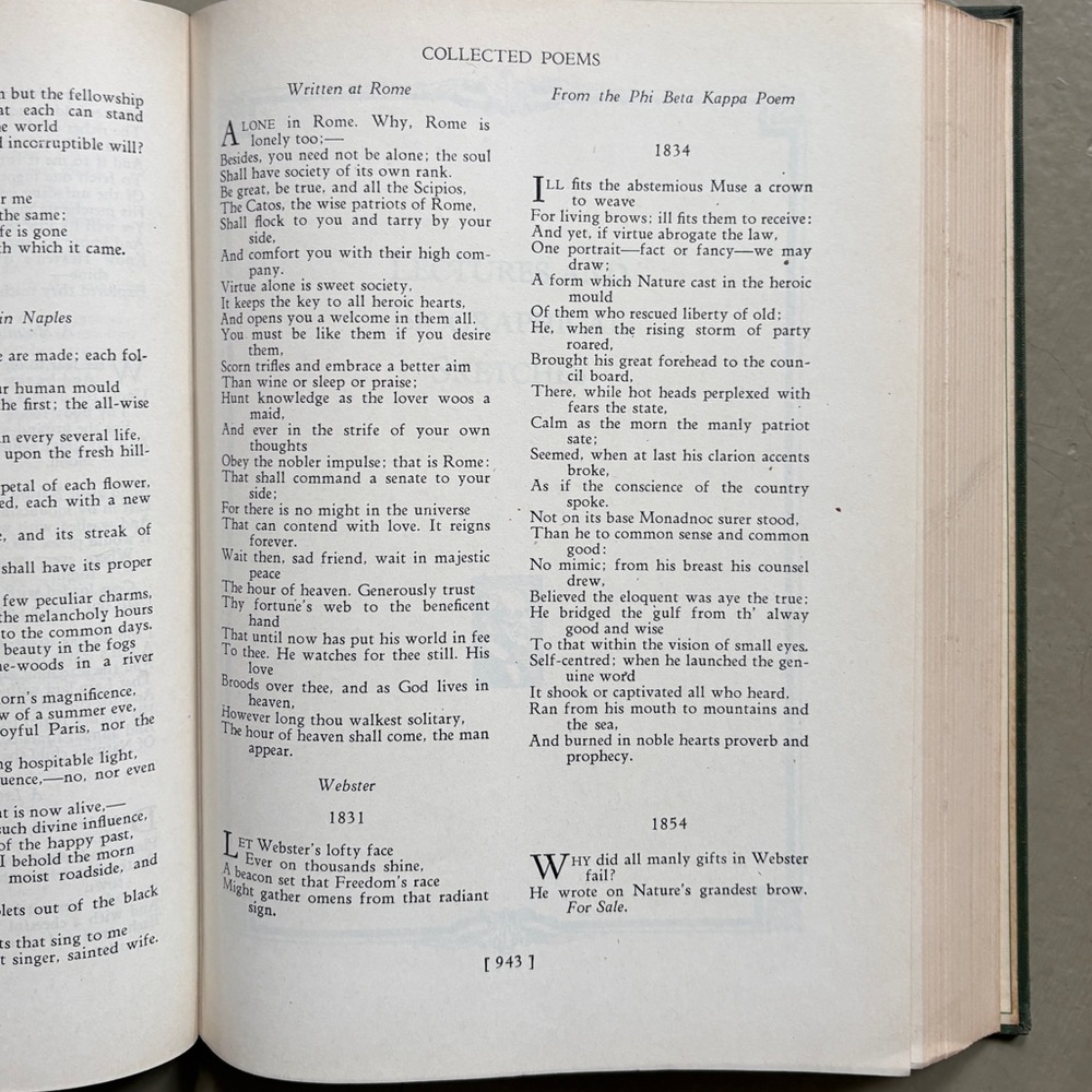 1930 Collected Writings of Emerson Concord MA Nature Eros Poetry 2 Volumes - Picture 6 of 16